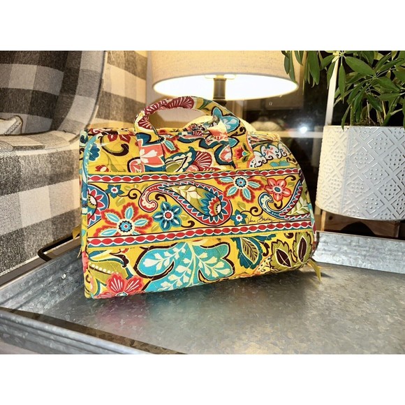 Vera Bradley Provencal Hanging Travel Organizer Toiletry Cosmetic Retired Makeup - Picture 1 of 3